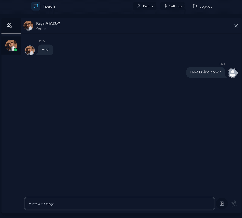 Realtime Chat Application